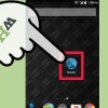 Angi startsiden for android-nettleseren
