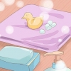 Bade en baby