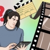 Kysser en jente på kino
