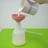 Rett håret med melk