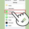 Blokker tekstmeldinger på en iphone