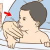 Behandling av utslett på babyens nakke