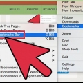 Vis bokmerker i chrome