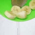 Lage en banan milkshake