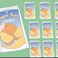 Lage en capri sun‐bag