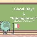 Si hei på italiensk
