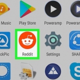 Legger ut bilder til reddit med android