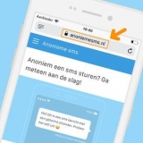 Send en anonym tekstmelding