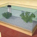 Spinn et akvarium