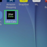 Kanseller en uber eats-bestilling