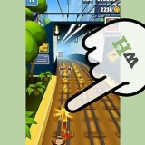 Få en høy poengsum i subway surfers