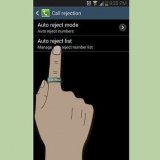 Blokker et nummer i android