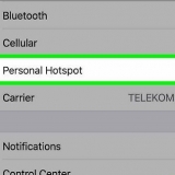 Gjør din iphone til et personlig hotspot