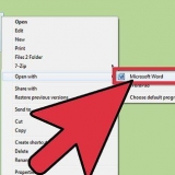Konvertere en rtf til et word-dokument