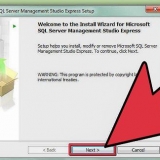 Opprett en sql server-database