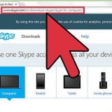 Ha en videokonferanse på skype