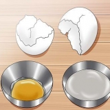 Tørk egg for å lage eggepulver