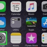 Angi hvordan skjermen på iphone eller ipad skal reagere på berøring