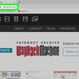 Bruke internet archives wayback machine