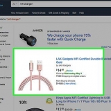 Lad din iphone med en tredjeparts lightning-kabel