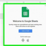 Fjern tomme rader i google regneark