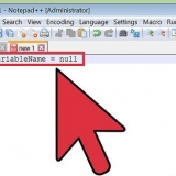 Sjekker null i java
