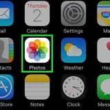 Legg til tekst til et bilde på en iphone