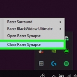Avinstaller razer synapse fra en pc eller mac