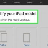 Finn ut hvilken modell og versjon av ipad du har