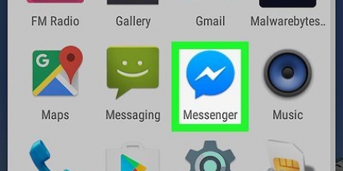 Lagre bilder til facebook messenger for android