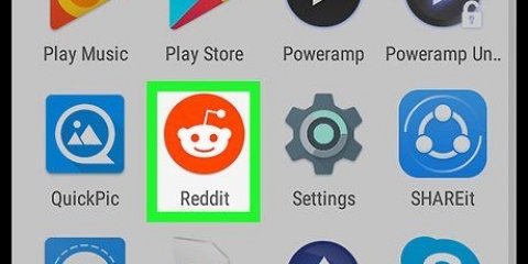 Legger ut bilder til reddit med android