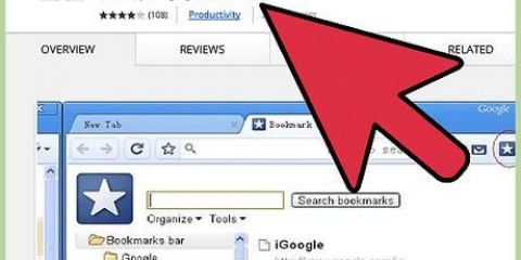 Organiser bokmerker i chrome