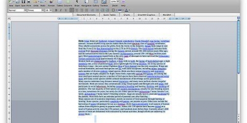Justere linjeavstanden i et word-dokument