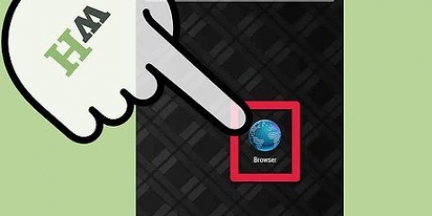Angi startsiden for android-nettleseren