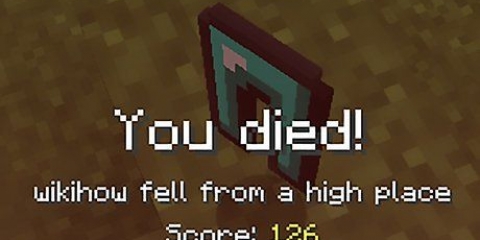 Å dø i minecraft