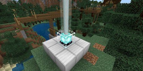 Lag et fyrtårn i minecraft