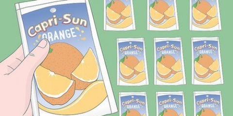 Lage en capri sun‐bag