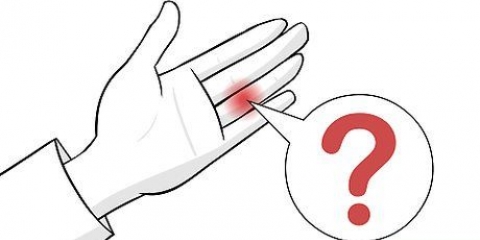 Behandling av en forslått finger