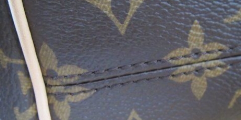Kjenner igjen en falsk louis vuitton-veske