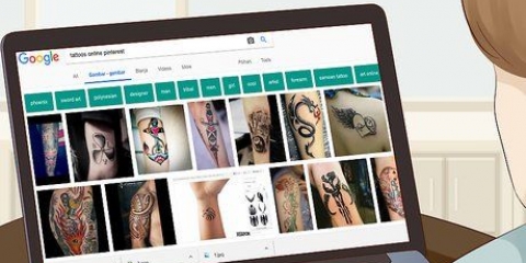 Velge et tatoveringsdesign
