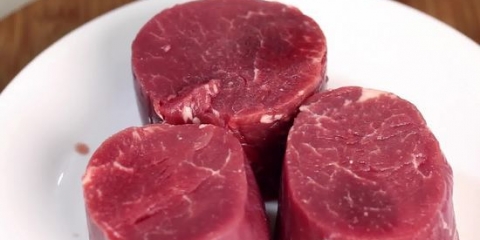 Grilling av filet mignon