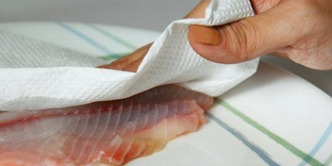 Baking av filet tilapia