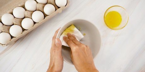 Tilbered hardkokte egg i mikrobølgeovnen