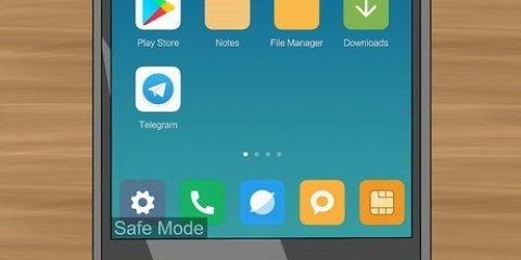 Slik deaktiverer du sikker modus på en android