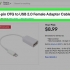 Koble usb til en ipad